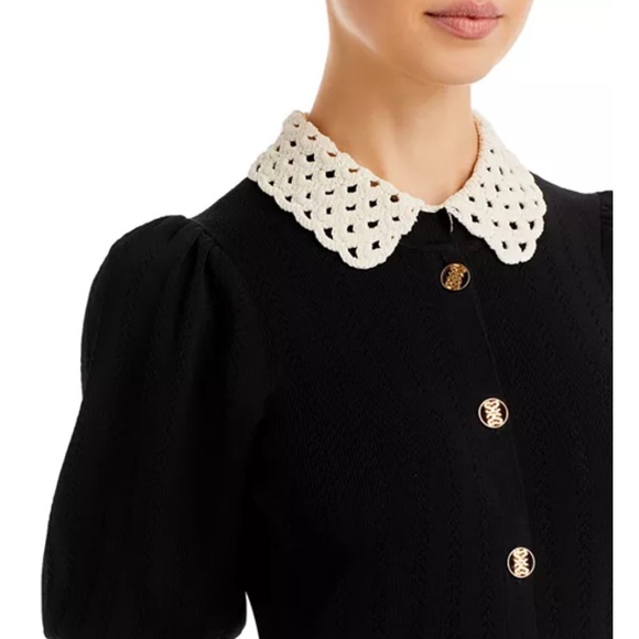 Sandro
Villa Crochet Collar Midi Dress Exclusive - Picture 8 of 9